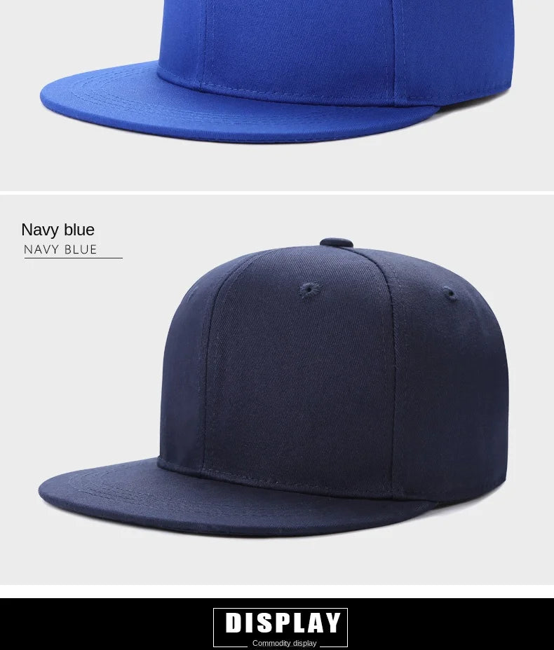 Large 64cm Back Closed Skateboard Cap Women Fitted Baseball Cap XXL Male Big Size Snapback Caps Plain Football Hat 60cm 62cm