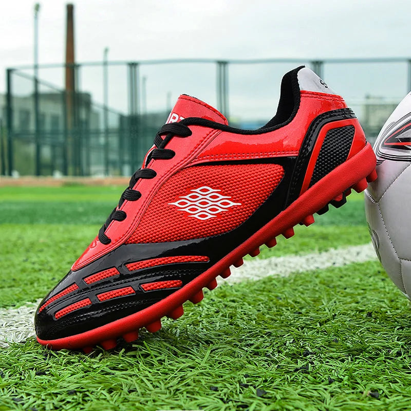 Soccer Shoes Men Turf Football Boots Fashion Firm Ground Studs Anti Slip Boy