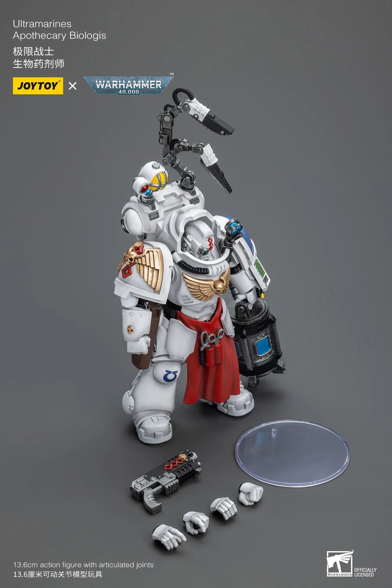 [IN-STOCK]JOYTOY Warhammer 40K 1/18 Action Figures Ultramarines Titus Victrix Guard Guilliman Anime Model Toys Gift