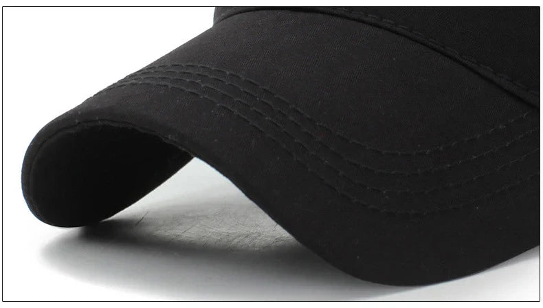 Three Horizontal Lines Embroidery Baseball Caps Spring and Autumn Outdoor Adjustable Casual Hats Sunscreen Hat