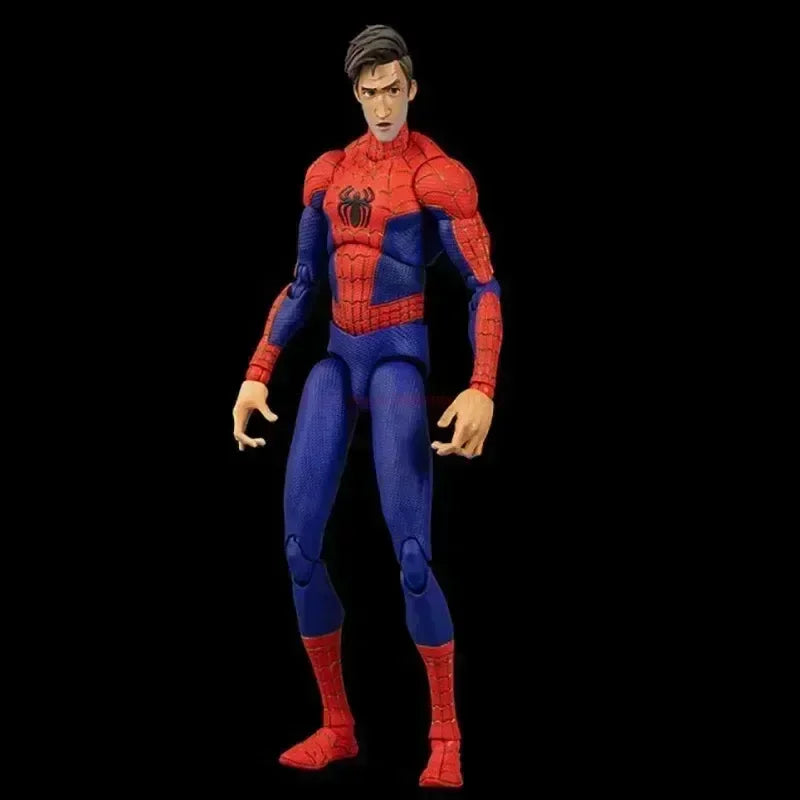 2024 Spiderman Gwen Peter Action Figure Anime Spider-verse Collection Sentinel Miles Morales Figures Christmas Toys Gifts
