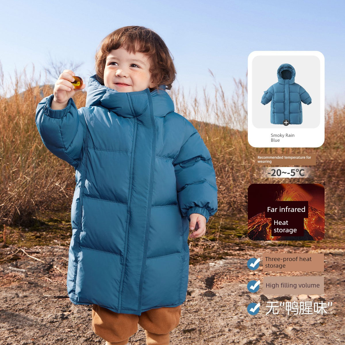 Boy Tops Baby Thick down Jacket