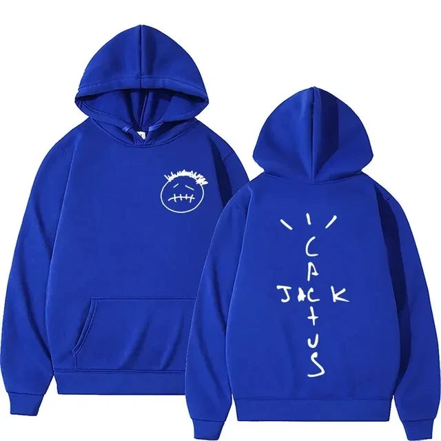 Rapper Cactus Jack Music Album Hoodie Men's Women's Fashion High Street