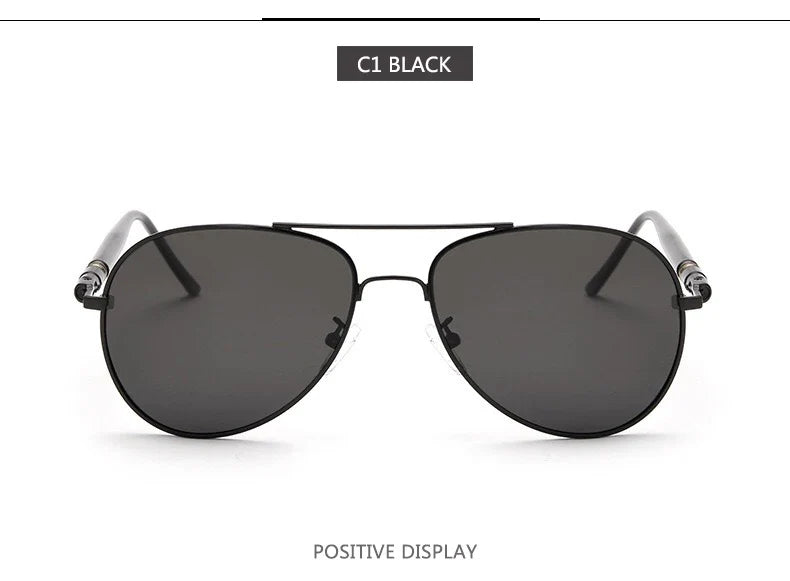 Sunglasses Men  Polarized Fashion Classic Pilot Sun Glasses Fishing Driving Goggles Shades For Women Oculos