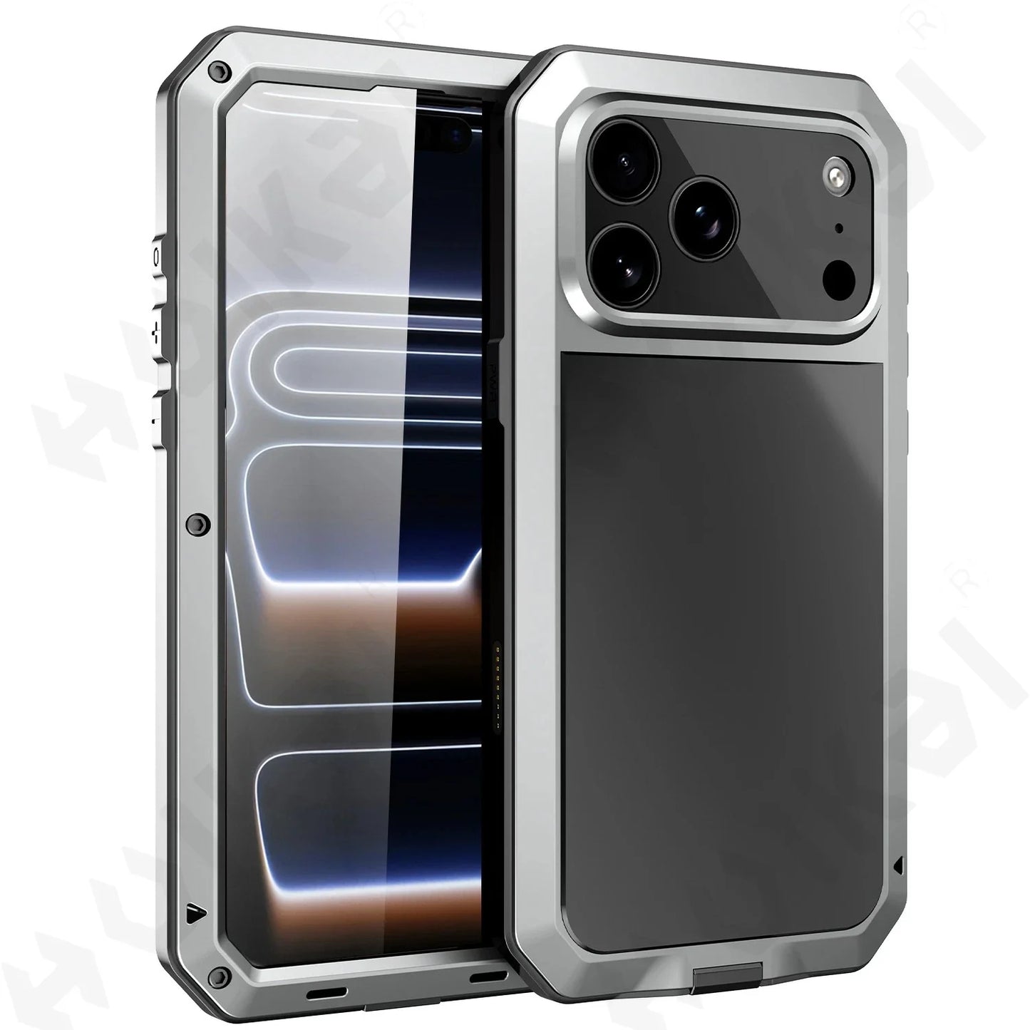 Case For iPhone 17 16 15 14 13 12 11 Pro Max XS XR 8 Plus SE Metal Heavy Duty 360 Full Body Shockproof Armour Protective Cover