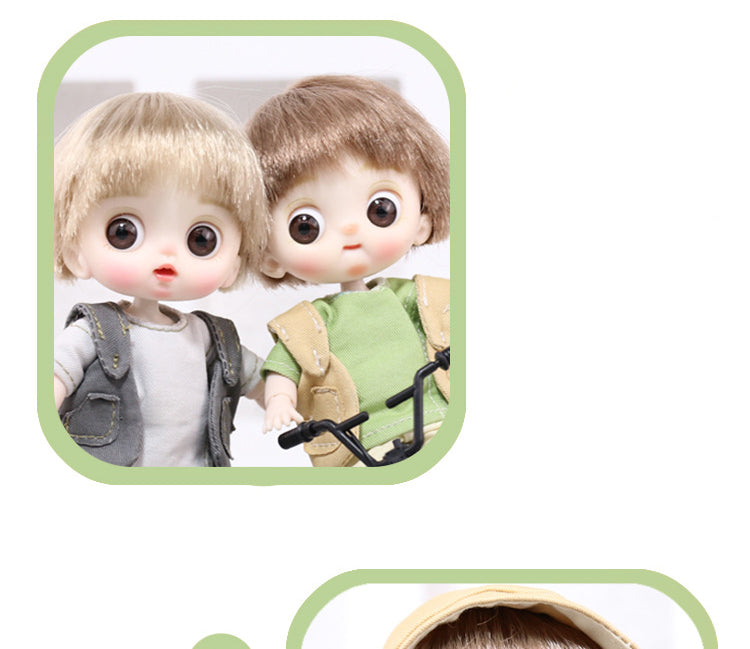 Mini Ob11 Bjd Doll Accessories Obitsu 11 Clothes Dolls For Girls Boy Toys Baby Kawaii Anime Toy Cute Items Miniature Costume