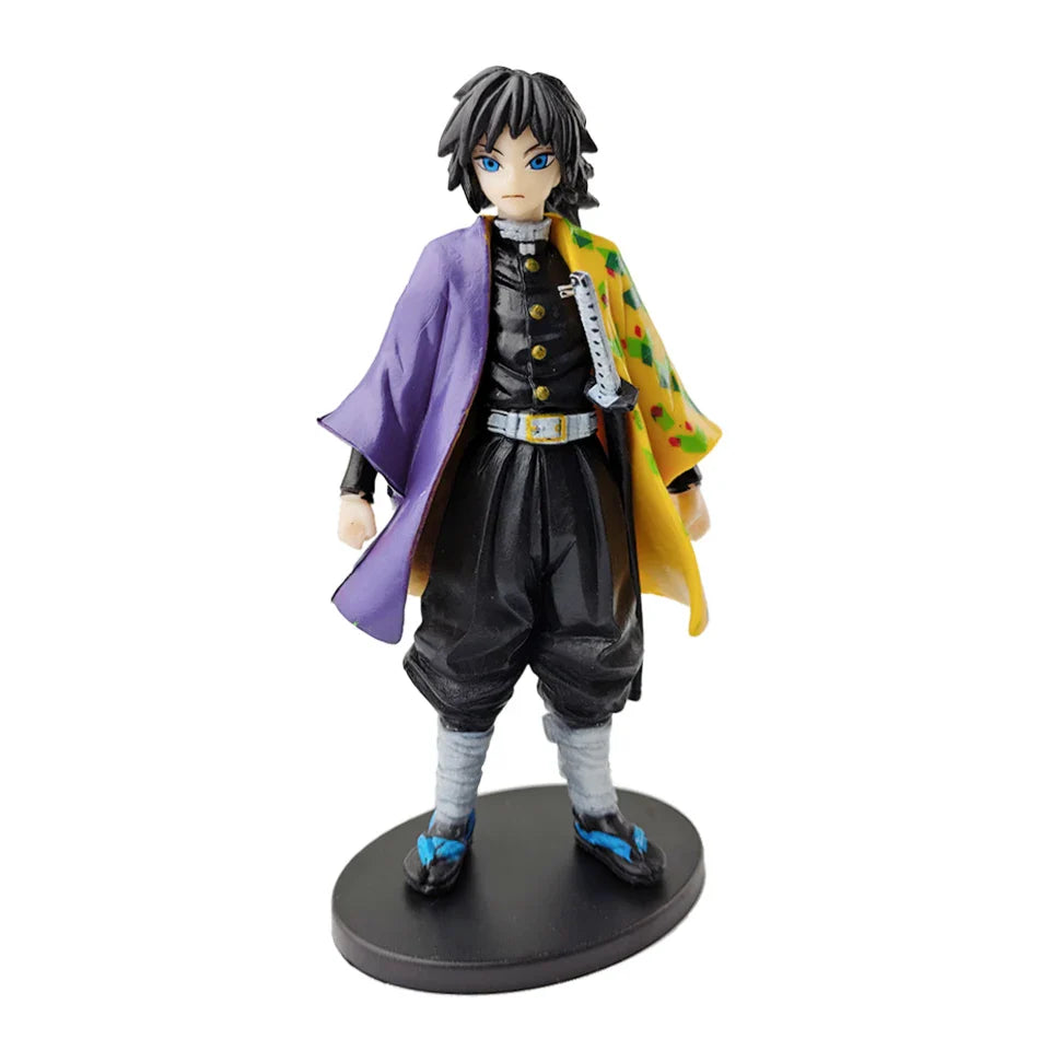 16cm Anime Demon Slayer Kimetsu no Yaiba Figure Kamado Tanjirou Action Figure Agatsuma Zenitsu Nezuko Warrior PVC Doll Model Toy