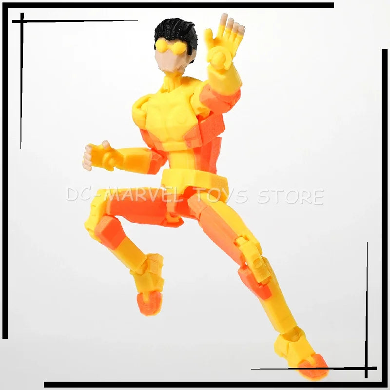 In Stock New 3d Printed Invincible Toys Action Figures T13 Dummy 13 Superheroes Multi-Jointed Movable Shapeshift Toys