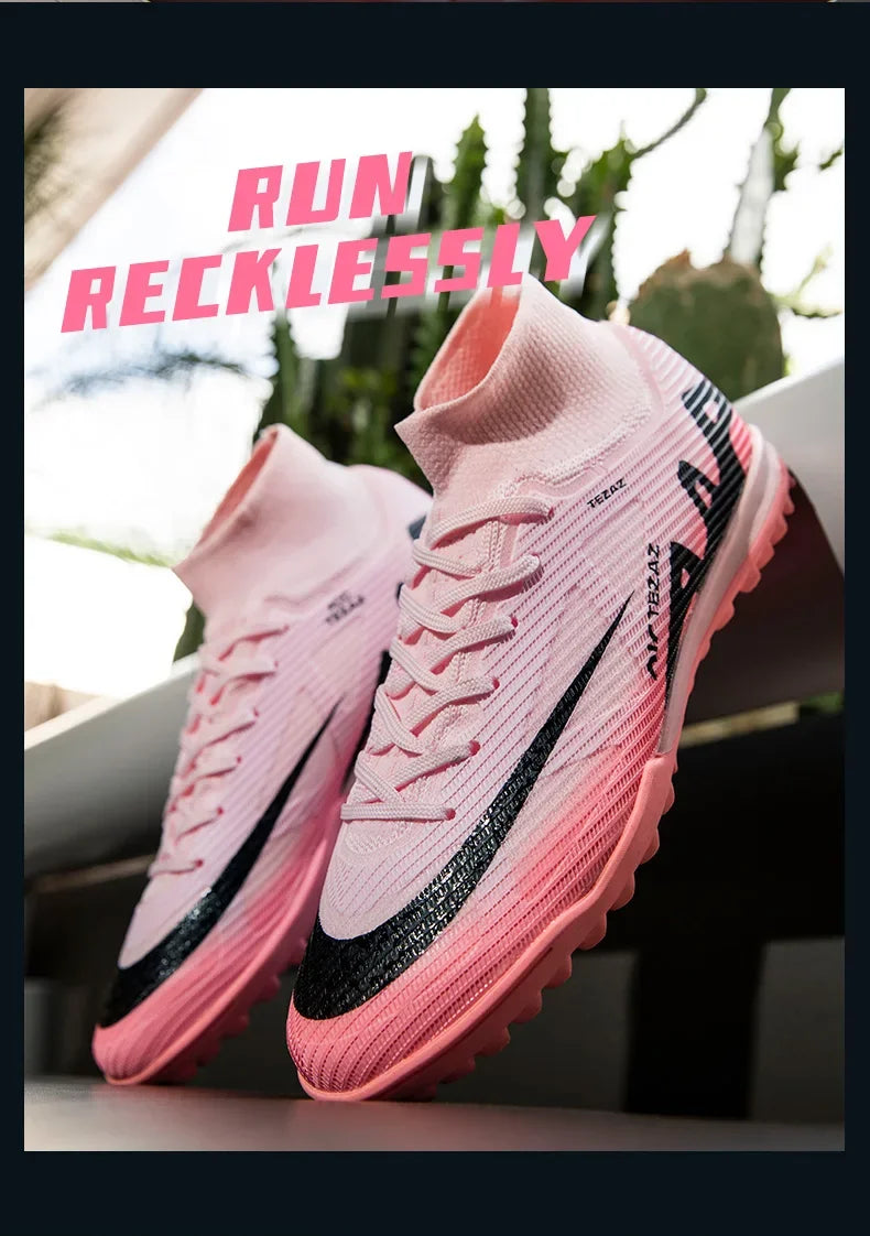 Men Soccer Shoes Society Cleats Original Professional Indoor Football Field Boots