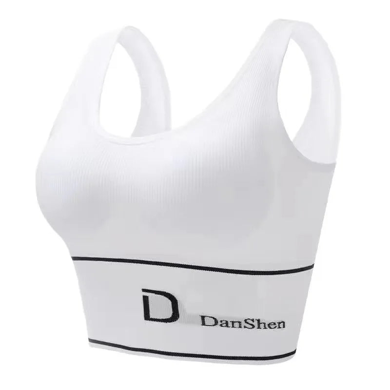Bra, Sports Underwear, Yoga, High Elasticity, Big U Vest, Underwear, Women