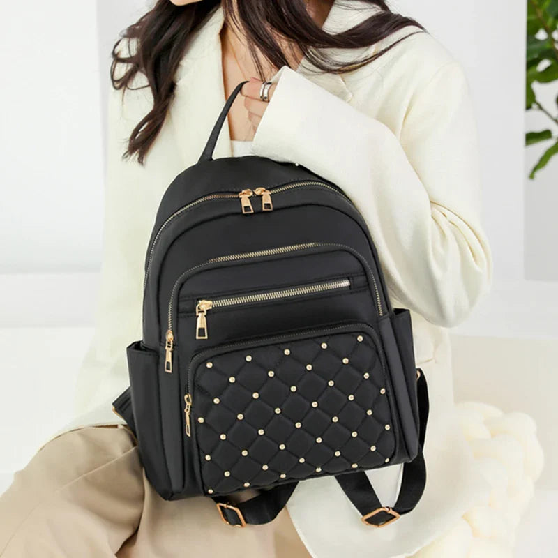 Fashion Bagpack Women High Quality Nylon Backpacks Female Big Travel Back Pack Large School Bags for Teenage Girls Shoulder Bag
