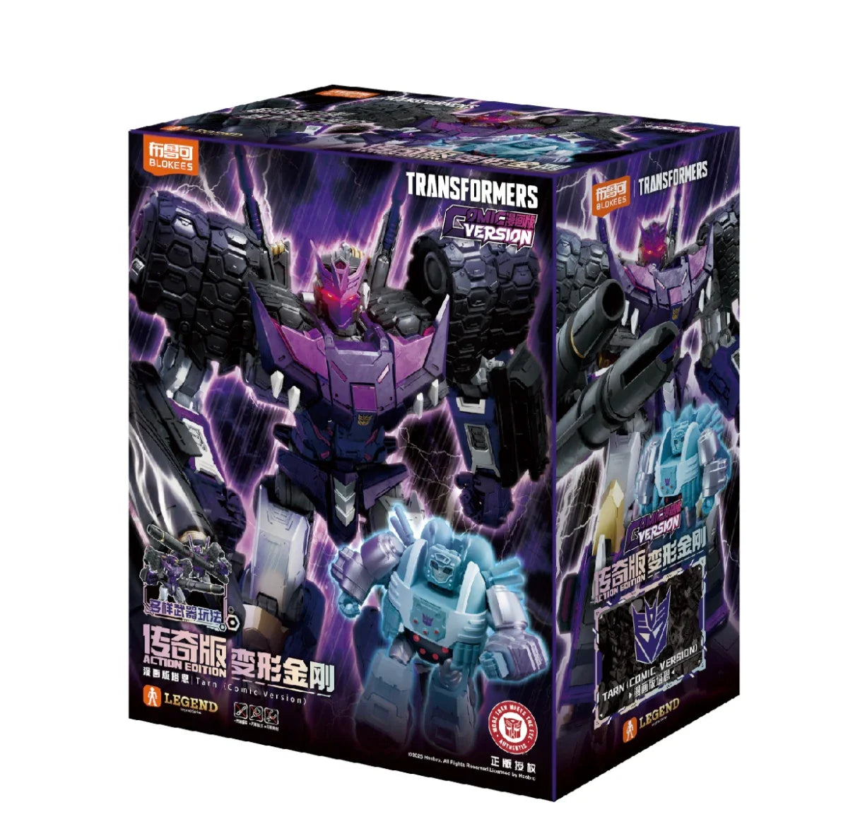 18.5CM BLOKEES Original Transformers TARN Soundwave Orion Pax Optimus Prime IDW ACTION EDITION Decepticons Action Figure Toy