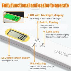 Towayer Electronic Kitchen Scale 0.1-500g LCD Digital Measuring Food Flour Digital