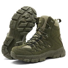 Men's Boots With Thick Soles And High Collar For Comfortable military desert Boots