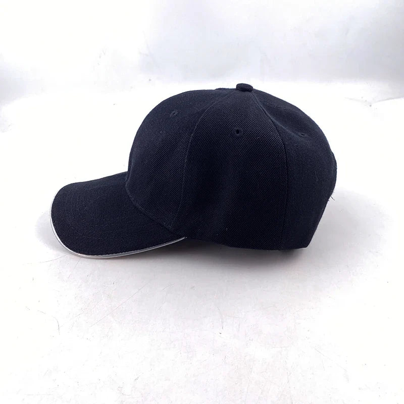Hot LED Light Up Baseball Cap Neon Colorful Glowing Adjustable Sun Hats For Women Men Night Running Caps Travel Supplies