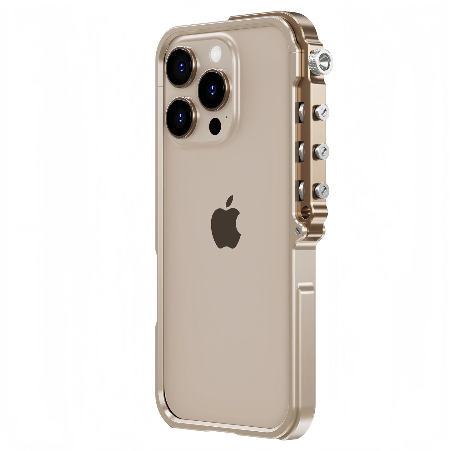 Metal Aluminum Alloy Frame Case For iPhone 17 Air 16 15 14 13 Pro Max Plus Cyberpunk Punk Heat Dissipation Shockproof Bumper