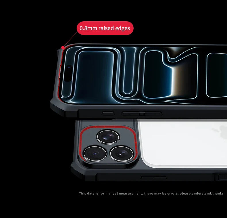 iPhone 17 Pro Max 17 Pro Magnetic Case,Airbag Shockproof Acrylic & TPU Cover,Anti-fingerprint,Camera Control Button Case