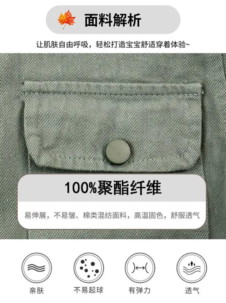 Boys Suit Coat+Pants Cotton 2Pcs/Sets 2025 Lasted Spring Autumn Sports Sets Teenagers Tracksuit Children Clothing