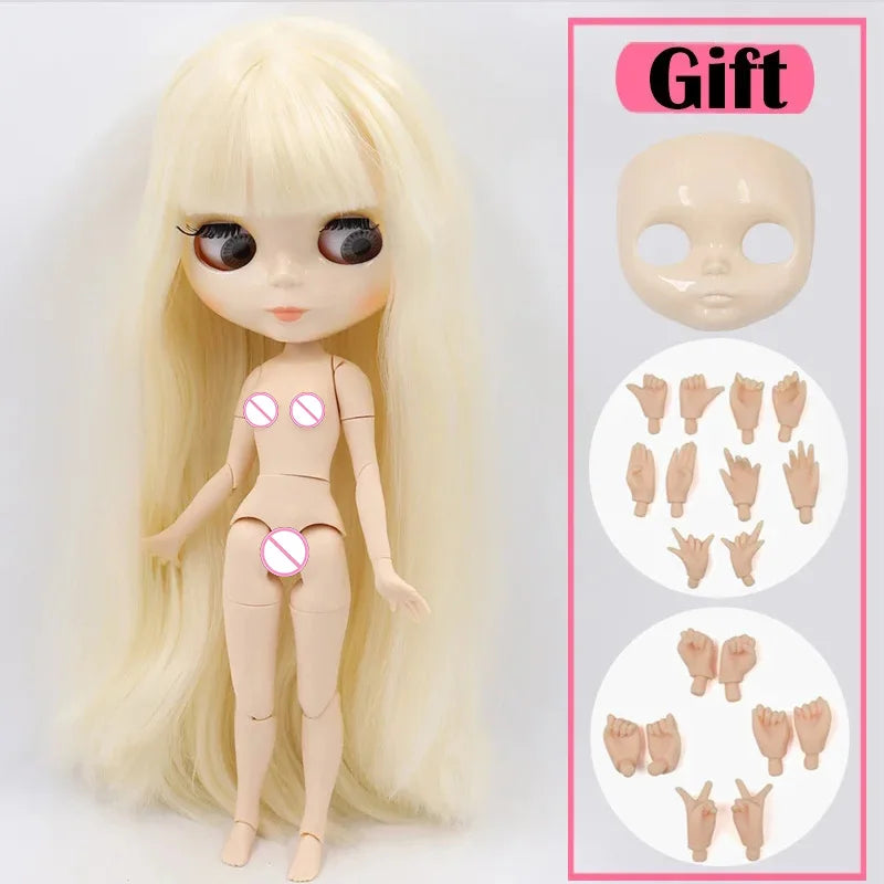 ICY DBS Blyth Doll White Skin Joint Body 1/6 BJD Special Price OB24 Toy Gift