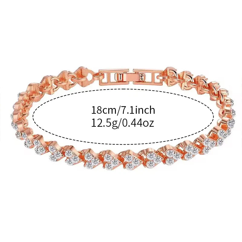 2PCS/Set Fashion Square Women Watches Casual Leather Strap Quartz Watch Rhinestone Bracelet Set