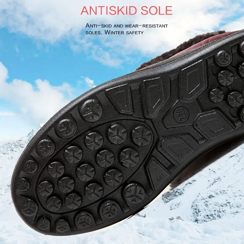 Winter Women Boots Thick Bottom Ankle Boots Women Waterproof Boots