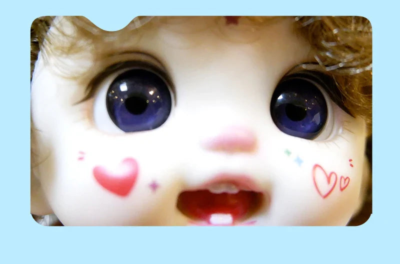 bjd doll Dolls for girls Labbu doll pocket mini blyth girl Doll Barbi cry Baby Rainbow Ball jointed doll Mobile phone Decoration