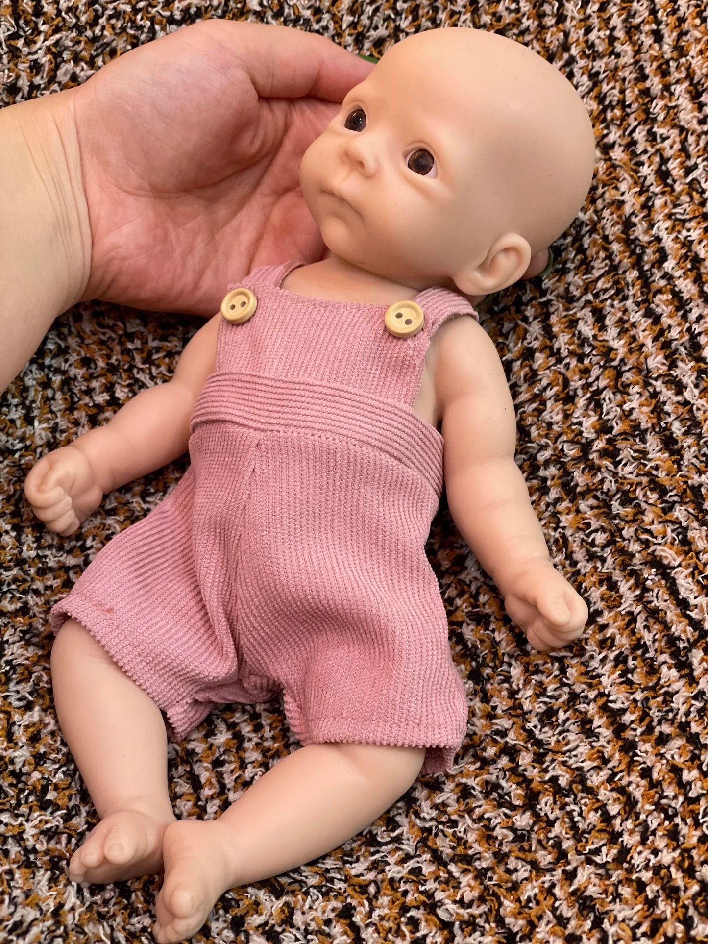 25CM Unpainted Silicone Girls Whole Body Soft Solid Silicone 8 Styles Newborn Baby Dolls Toys For Gifts Reborn Corpo De Silicone