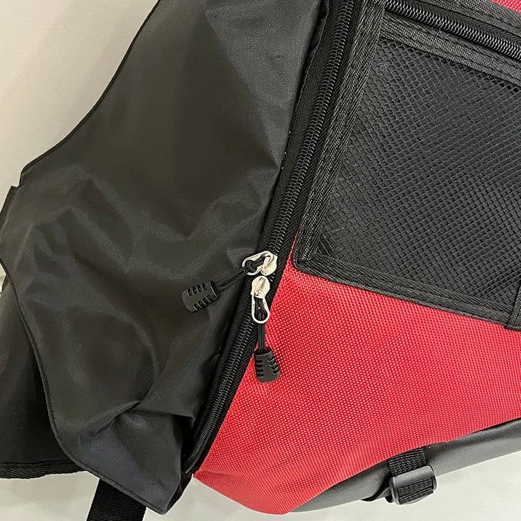 Large capacity chest bag, large capacity side back crossbody bag, multiple pockets, suitable for outdoor sports, travel and cycl