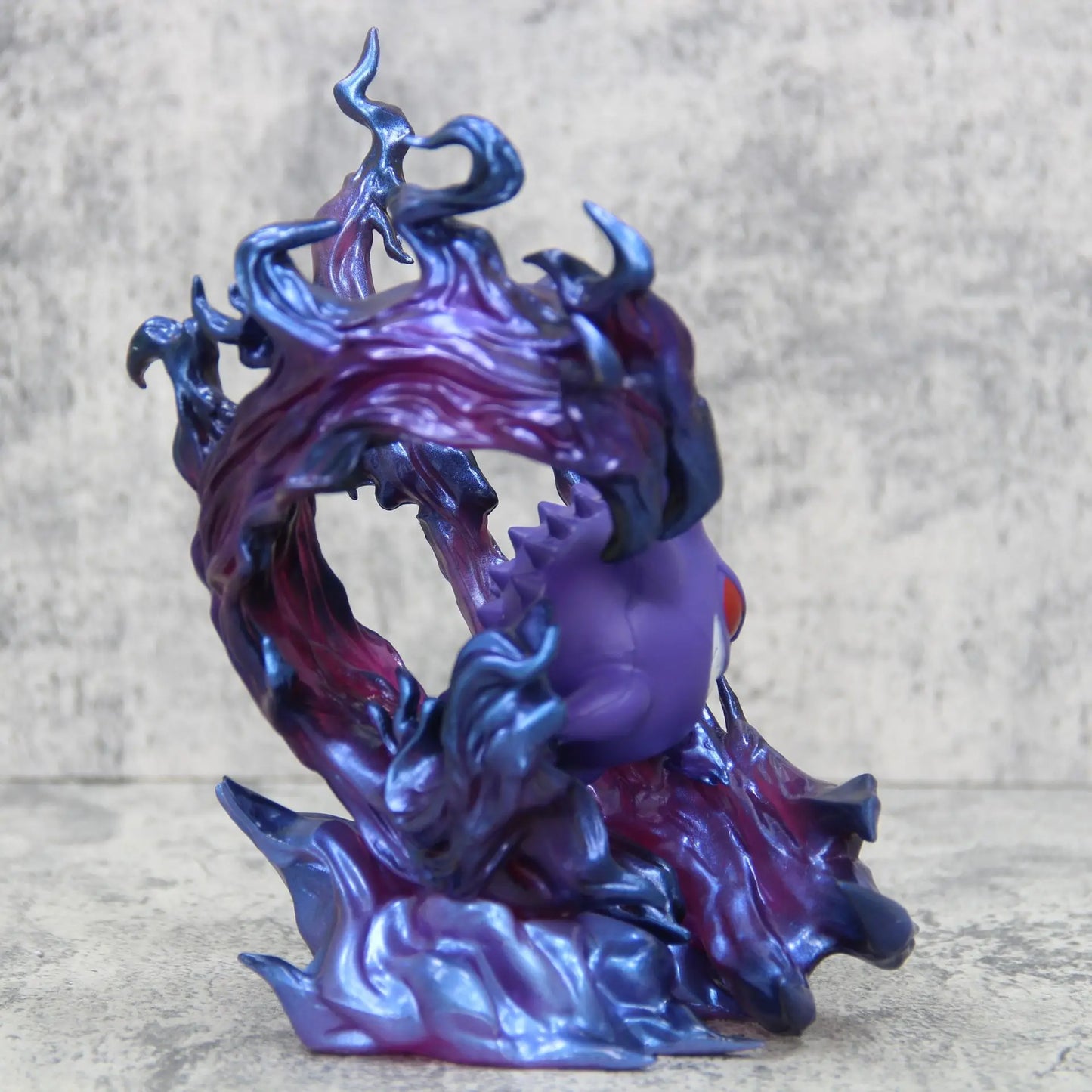 18cm Pokemon Gengar Figure, Anime Action Model Collectible Statue for Display, Halloween Christmas Birthday Gift