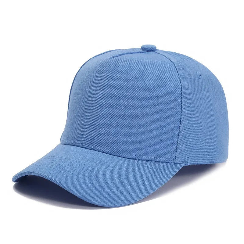 Custom Brand Diy Logo Baseball Cap For Men And Women Plain Blank Embroidery Print 5 Panel Sport Hat Basic Gorras