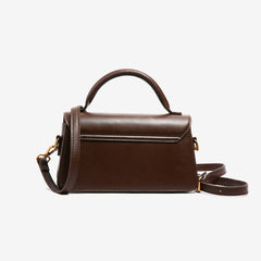 Small Leather Armpit Bags for Women, Chain Shoulder, Crossbody Bag, Ladies
