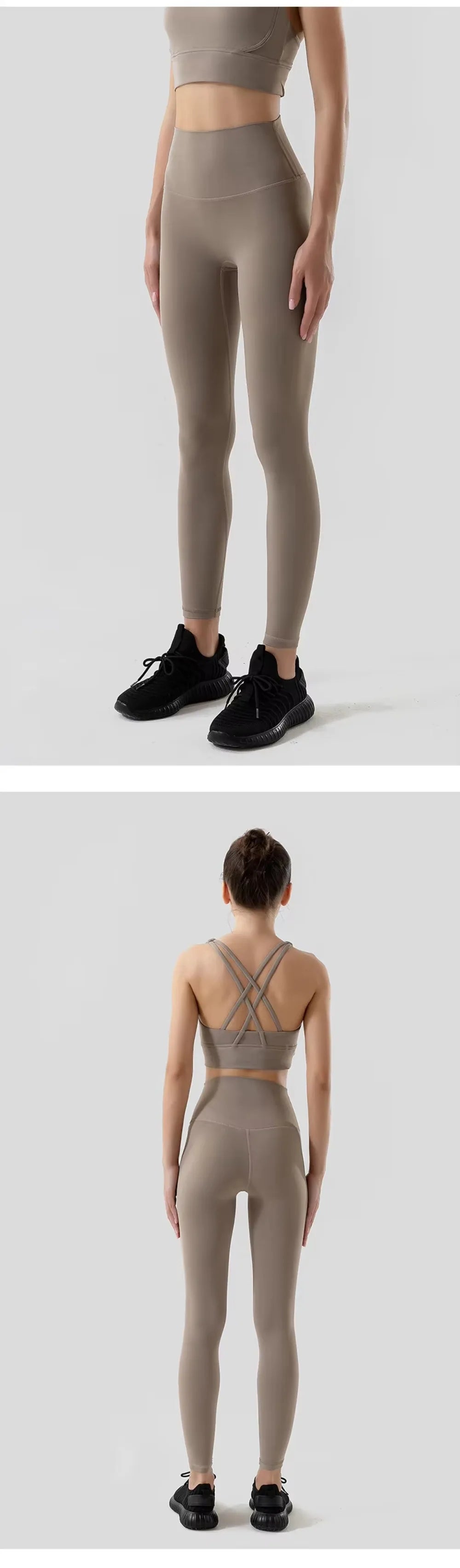 Sportswear Yoga Clothes Set Leggings and Tops Fitness Sports Suits Gym Clothing