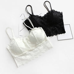 Fashion Women Bralette Bra Female Tops Female Lace Strap Wrapped Chest