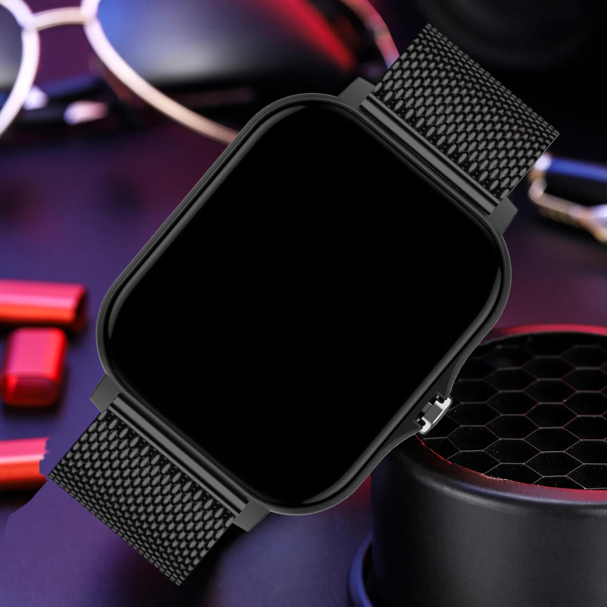 New SmartWatch Men Women 2.02 Amoled BT Call GPS Tracker NFC Sport Waterproof Heart Rate Smart Watch Fitness Tracker