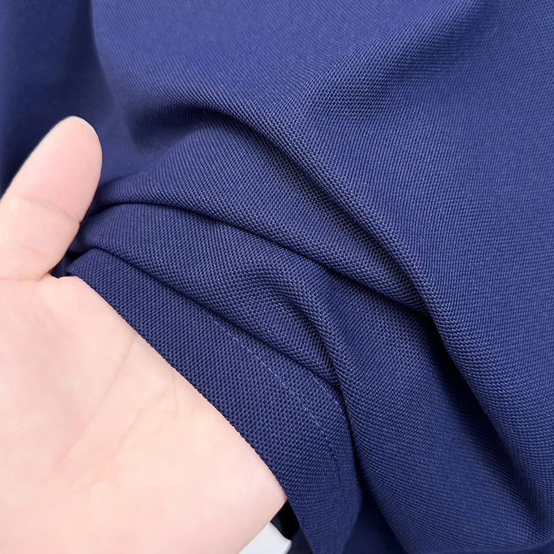 Premium Brand Quality Men's Polo Shirt Autumn Fashion Cartoon Embroid Long Sleeve Exquisite Lapel T-Shirt Business Menswear Top