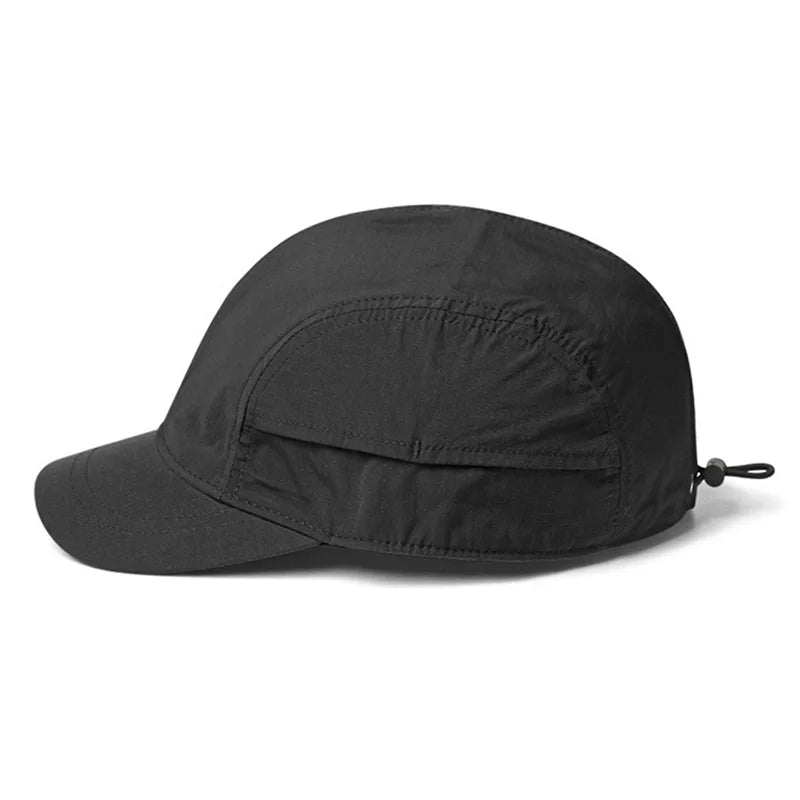 A Men'S Short-Brim Cap, New Summer Style, Breathable And Quick-Drying Baseball Hat, Lightweight Soft-Top Duckbill Cap for Women