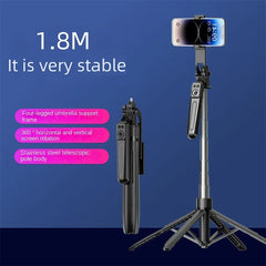 180cm Wireless Selfie Stick brackets with Phone Holder Tripod