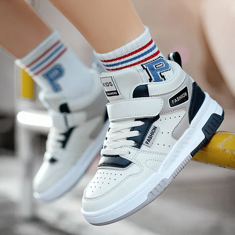 Design Children Sneaker Boys Shoes Skateboard Kids Casual Shoes Autumn Sports
