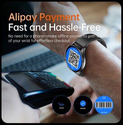 2025 New ECG+PPG Health Diagnosis Smartwatches Men Women Clock Uric Acid Lipid BP Heart rate Tracker NFC Sports Smart Watch IOS