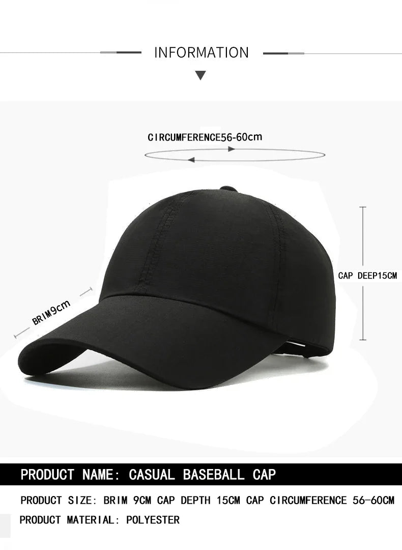 Summer New Ponytail Quick-Drying Sunscreen Hat Fisherman Hat Women Shade Cap Uv Protection Soft Top Hat