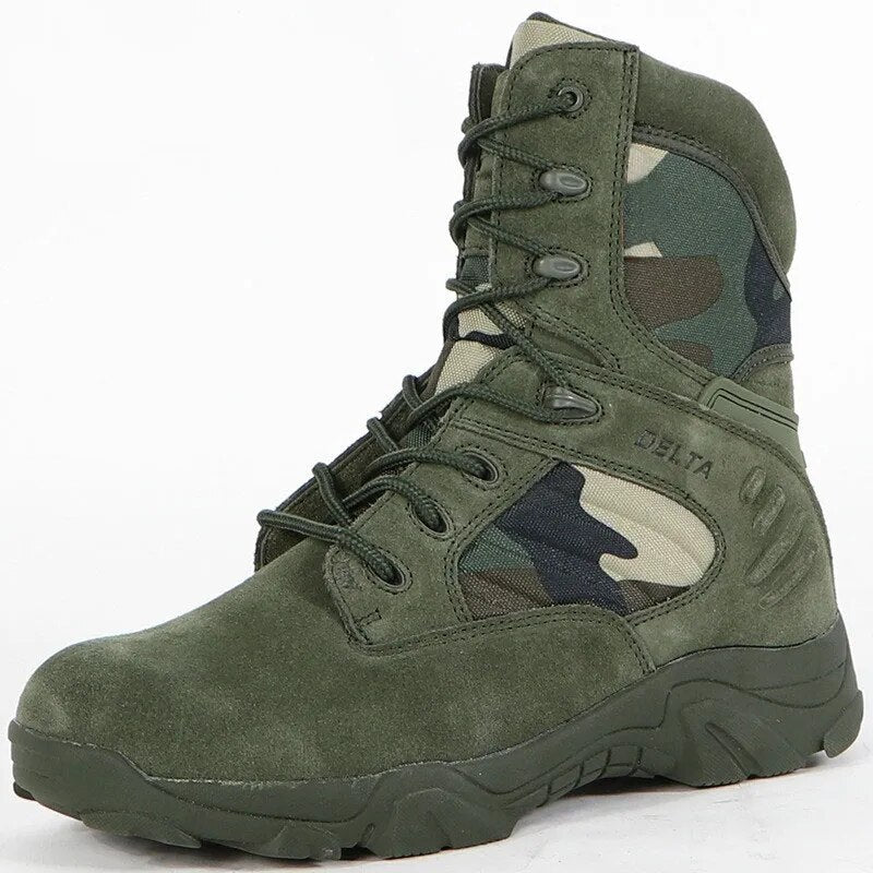 Army Combat Boots Military Boots Men Hiking Shoes Breathable Tactical Combat Boots