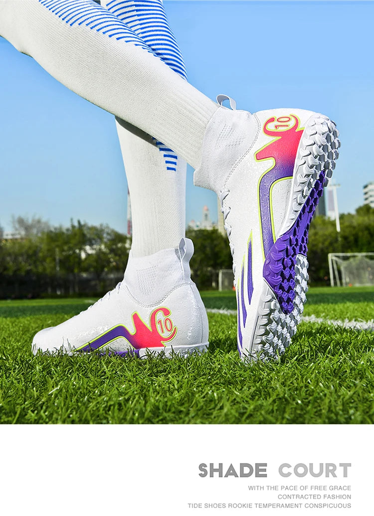 Sneakers Men Soccer Shoes Sport FG Football Boots Adult Futsal Training Shoes