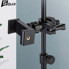 1Set SLR Camera Phone Holder For Circular Lamp Tripod Phone Live Streaming