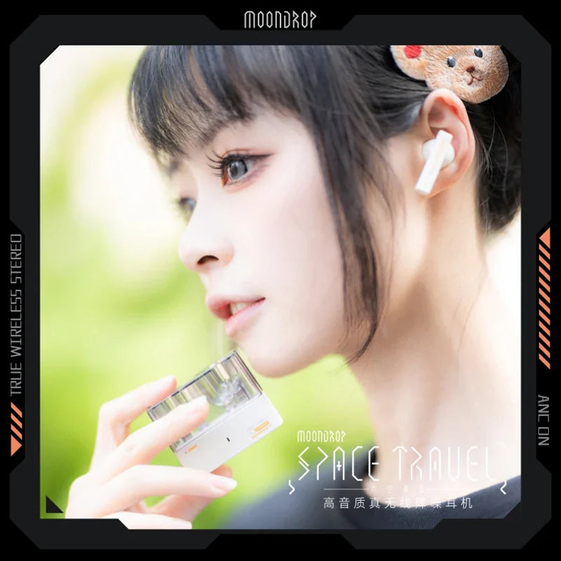 MOONDROP Space Travel TWS Earphone Bluetooth 5.3 Noise Canceling True Wireless Stereo IEMs