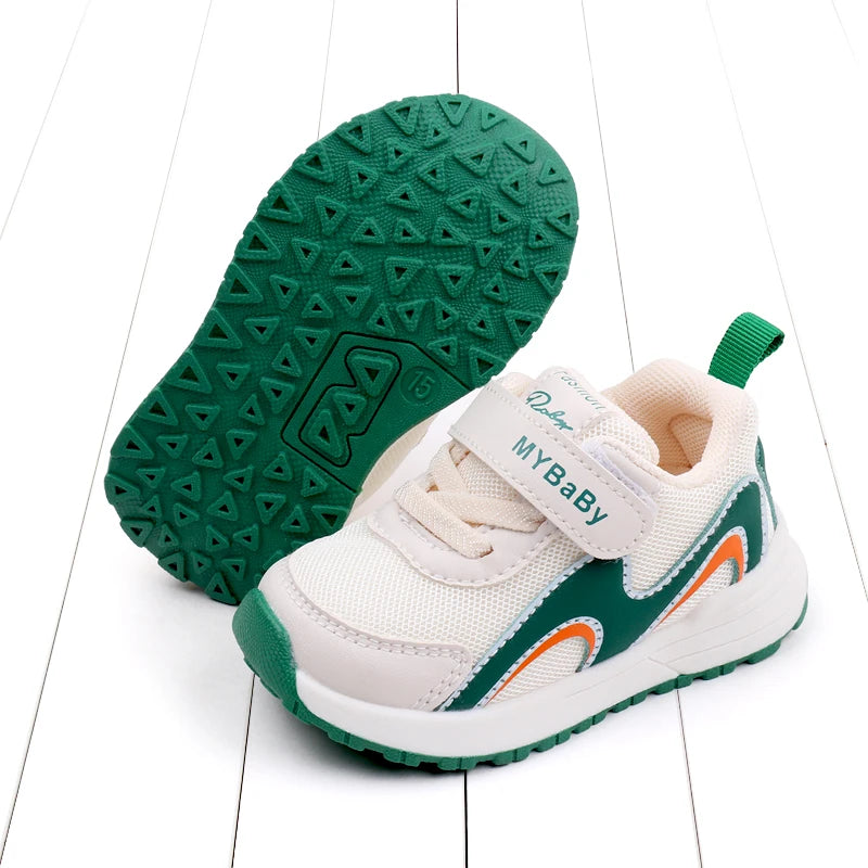 Kid Shoes Casual Sneaker Breathable for Baby Boys and Girls 1-3 Years Old Rubber Sole