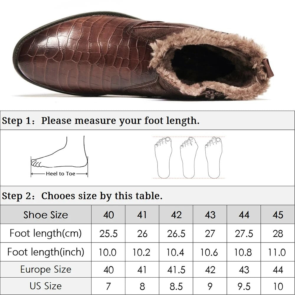 Winter Shoes Super Warm Comfortable Snow Shoes Men #KD5207