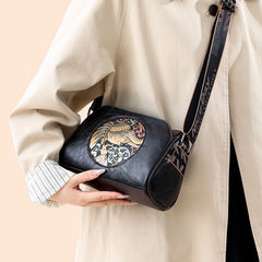 Women's Shoulder Bag Famous Brand Elephant Embroidered Female Messenger Bags