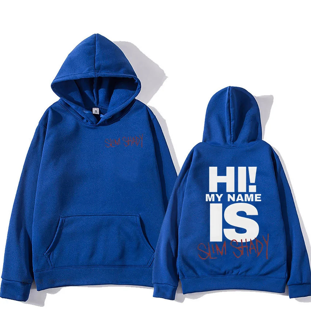 Eminem Slim Shady Hoodies Sudaderas Con Capucha Long Sleeve Men Women