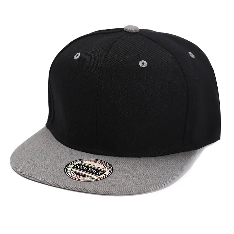 Spring and Summer Baseball Cap Flat Brim Camouflage Fashion Hip Snapback Hat Plain Gorras Bone Blank Caps
