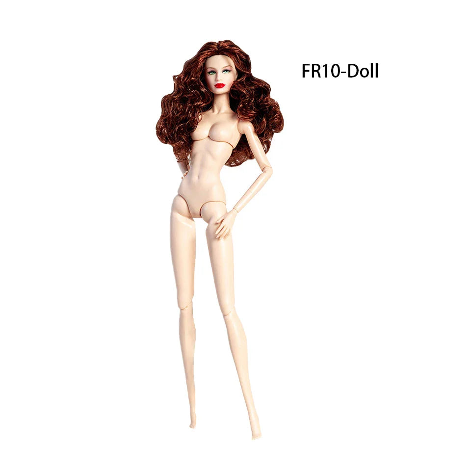 32cm European Supermodel Nude Doll Toy Original Unique Design Full Series Figure 1/6 Joint Multi Color Skin Exquisite Makeup Toy